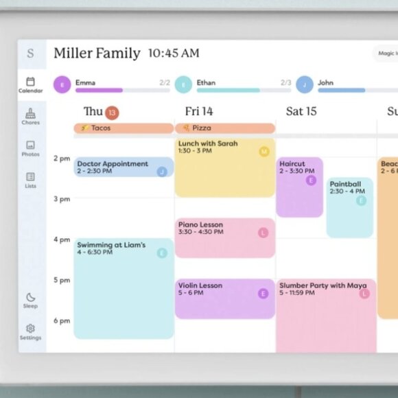 Skylight Calander Max (27 inches) w Shadow Box - Picture 1 of 6